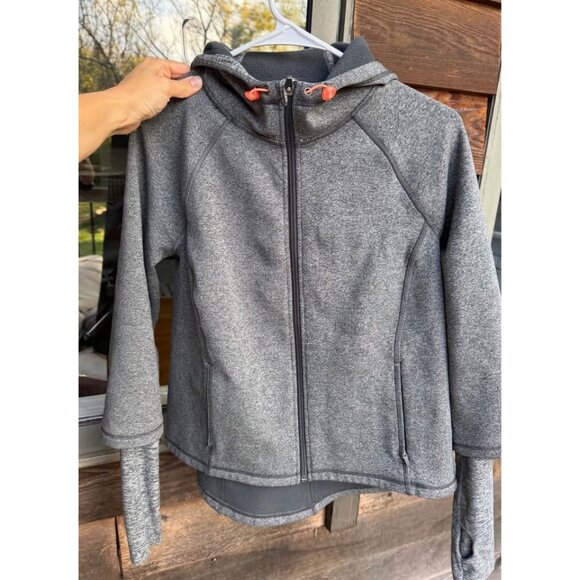 Sweaty Betty time out Luxe, fleece lined active wear zip up hoodie - Picture 2 of 6